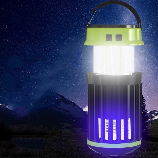 Lanterna Campismo LED c/ UV Anti-Mosquitos